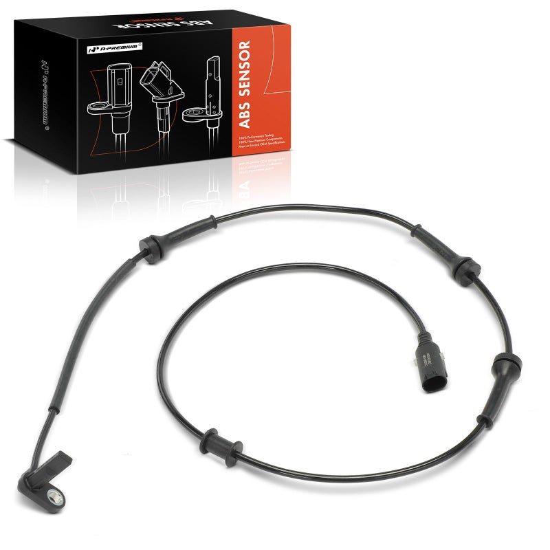 A-Premium APremium ABS Wheel Speed Sensor Compatible with Fiat Model 500 20122019 Front Driver or Passenger Side Replace 68073058AA 68073058AB - Image 3