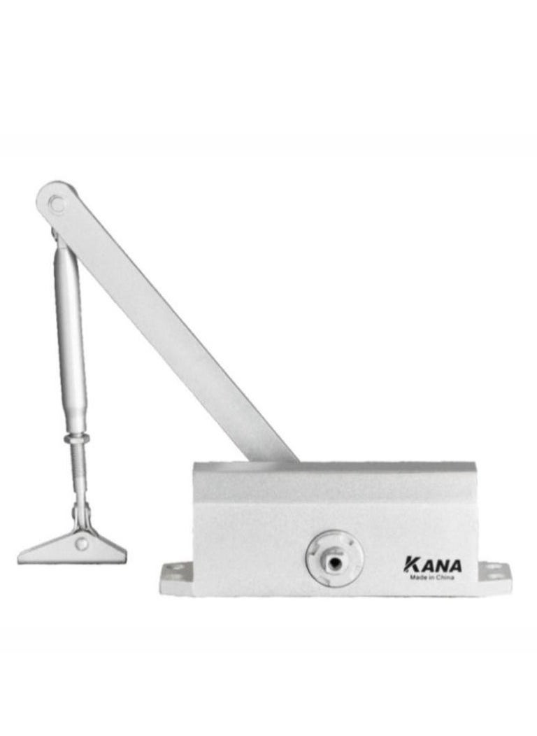 Kana Automatic Door Closer, Speed Adjustable Hydraulic Door Closer, 180° Spring Door Closer,Auto Spring Hydraulic Door Closer, Closing Speed Adjustable, Commercial & Home Use.Door Closer, Automatic Hydraulic Adjusting Silent Soft Slow Slam Gate Closer Overhead Concealed.  - Image 1
