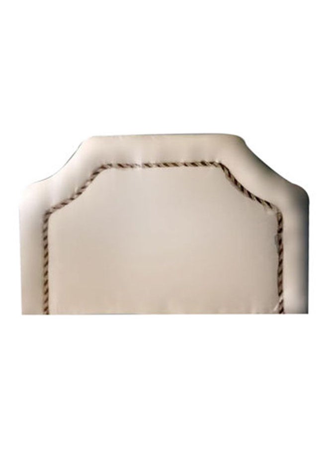 KARNAK - Divan Bed with Headboard, Base & Medical Top Mattress White Size 140x200 Cm - Image 1