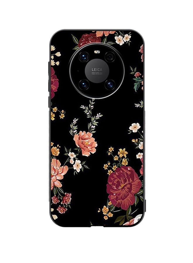 VR CREATIVE Protective Case Cover For Huawei Mate 40 Flower Design Multicolour - Image 1