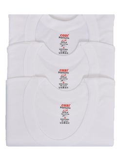COZI Cozi Premiums 3X4 pack men's Crew Neck Undershirt  - Image 4