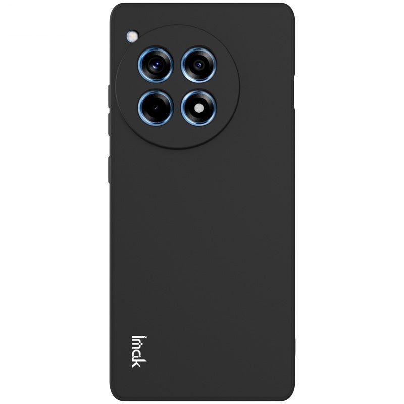 BURAQ Case Cover For OnePlus 12R 5G/Ace 3 5G imak UC-4 Series Straight Edge TPU Phone Case(Black) - Image 2