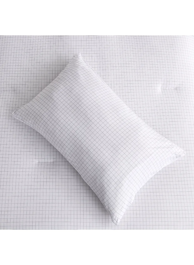 Home Box Ferum 2-Piece Stripe Microfiber Jersey Twin Comforter Set 220 x 160 cm