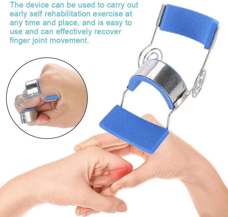cheekyglo Finger Splints, 3 Sizes Finger Splints for Finger Deformation and Broken Finger Knuckle Immobilization Adults and Children with Soft Foam Inside Loop and Protective VentilationM - Image 5