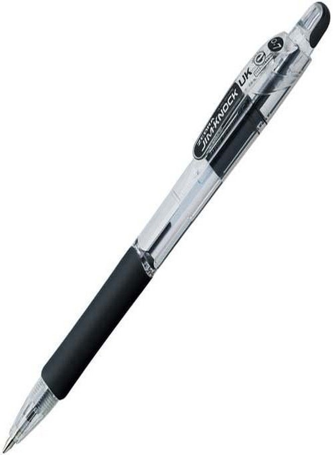 مقبض زيبرا جيم نوك UK0.7 لون الحبر/لون المحور: أسود BN10-BK