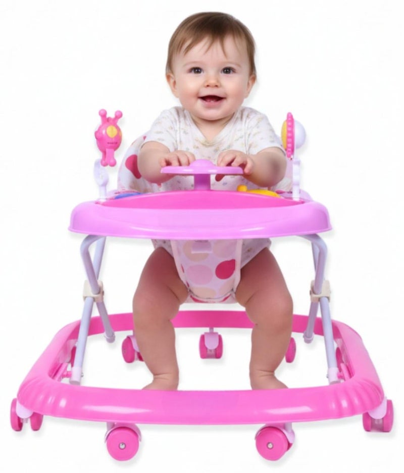 ماس مشاية أطفال بسيطة وصغيرة الحجم قابلة للطي مع موسيقى والعاب - Image 1