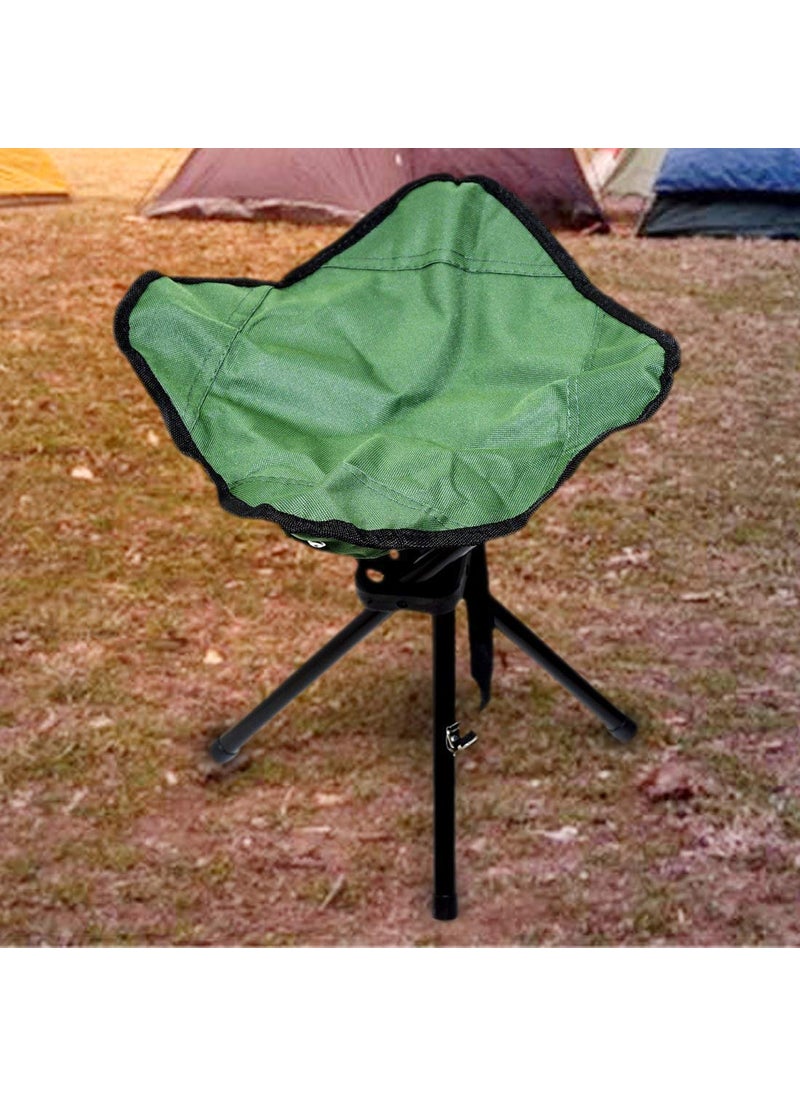 Generic AARSH Folding Portable Tripod Stool or Chair with Carrying Case for Outdoor Camping Hiking Fishing spectating Soccer Basketball Football All Sports Multicolour  - Image 5