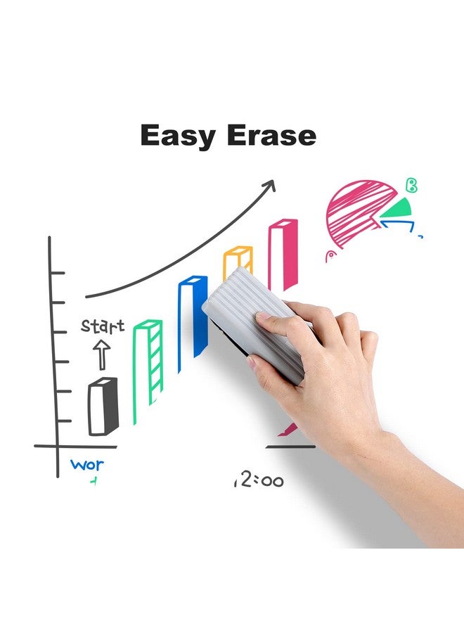 COMIX Dry Erase Markers Chisel Tip White Board Markers 36 Count 12 Assorted Colors Low Odor Markers For Kids Teachers Office & School Supplies - Image 4