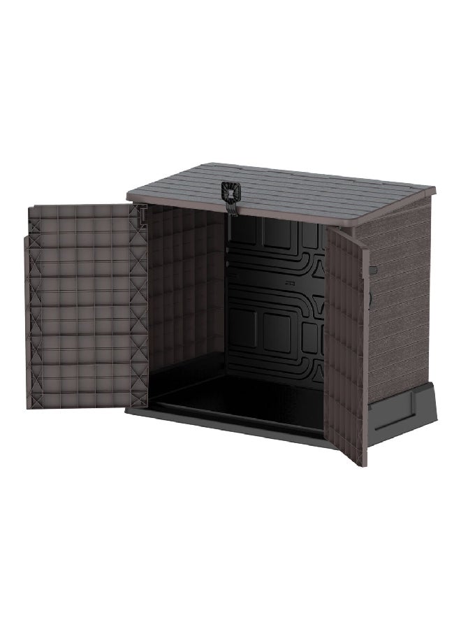 Cosmoplast Storage Shed Brown 850 L IFOFGB001  - Image 4