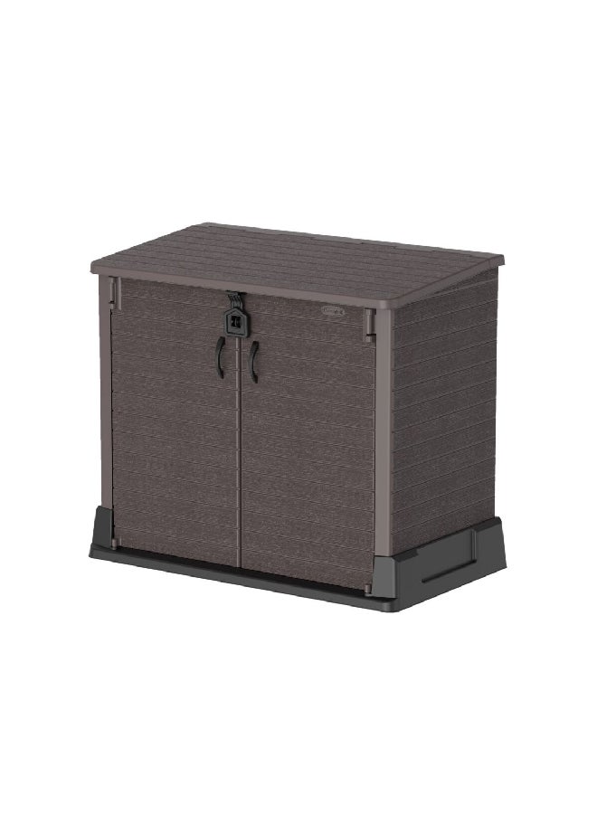 Cosmoplast Storage Shed Brown 850 L IFOFGB001  - Image 1