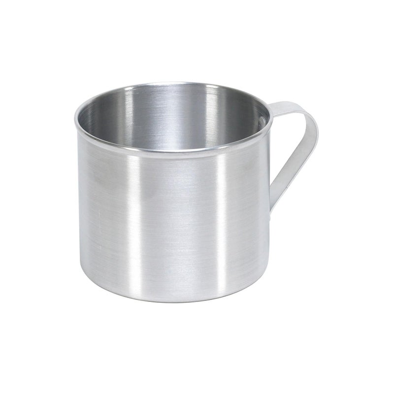 IMUSA USA Aluminum Mug for Stovetop Use or Camping 125Quart Silver