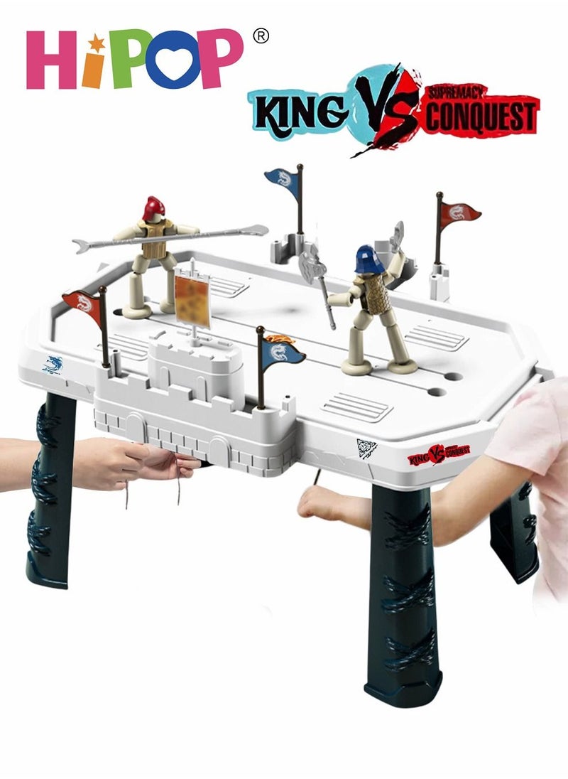 HIPOP - Bamboo Man Battle Board Game,Passionate PK Battle With 8 Kinds Of Replaceable Battle Models,Puzzle Interactive Board Game - Image 1