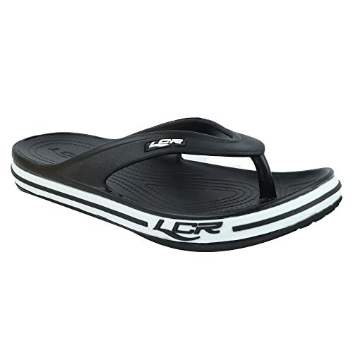 Lancer MENS FLIP-HERO-BLK1 BLACK SLIPPERS - Image 1
