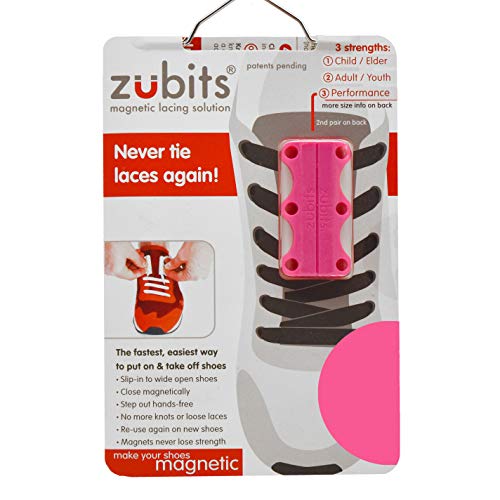 Zubits Magnetic No Tie Shoe Closures for Adults, Kids, and Seniors (2 In Pack) - Image 1