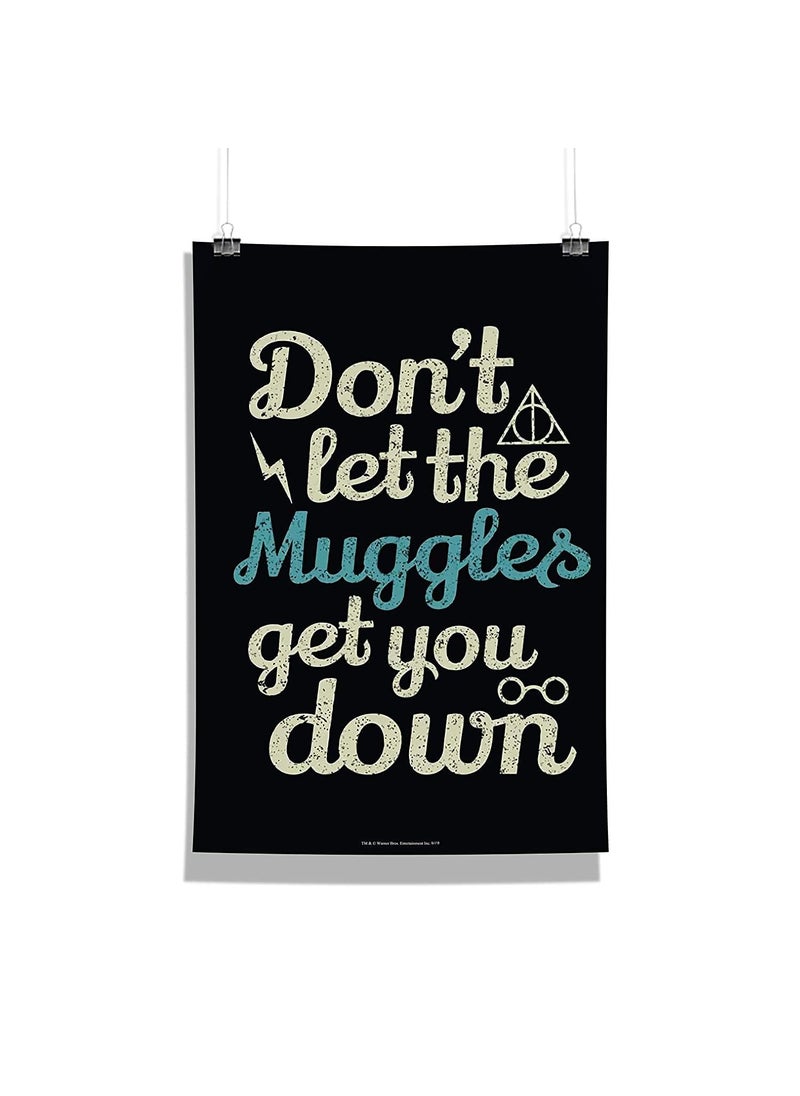 Epic Stuff Epic Stuff Harry Potter Muggles Poster Without Frame Gift SetBirthday GiftOfficial Licensed by Warner Bros USA INDIA Best birthday gift 