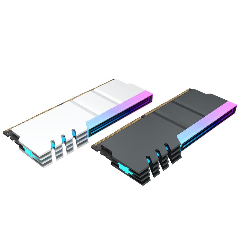 الوسادة المبردة السوداء ARGB 5V 3 دبوس لتبريد لوحة الأم والذاكرة وبطاقة الفيديو - Image 5