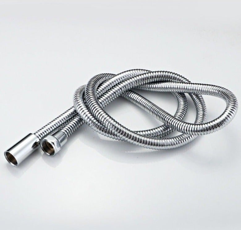 سبولد خرطوم دش طويل جدًا بطول مترين، خرطوم دش من الفولاذ المقاوم للصدأ، خرطوم للبيديه، مقاوم للالتواء بزاوية 360 درجة، مقاوم لأوراق الشجر - Image 2