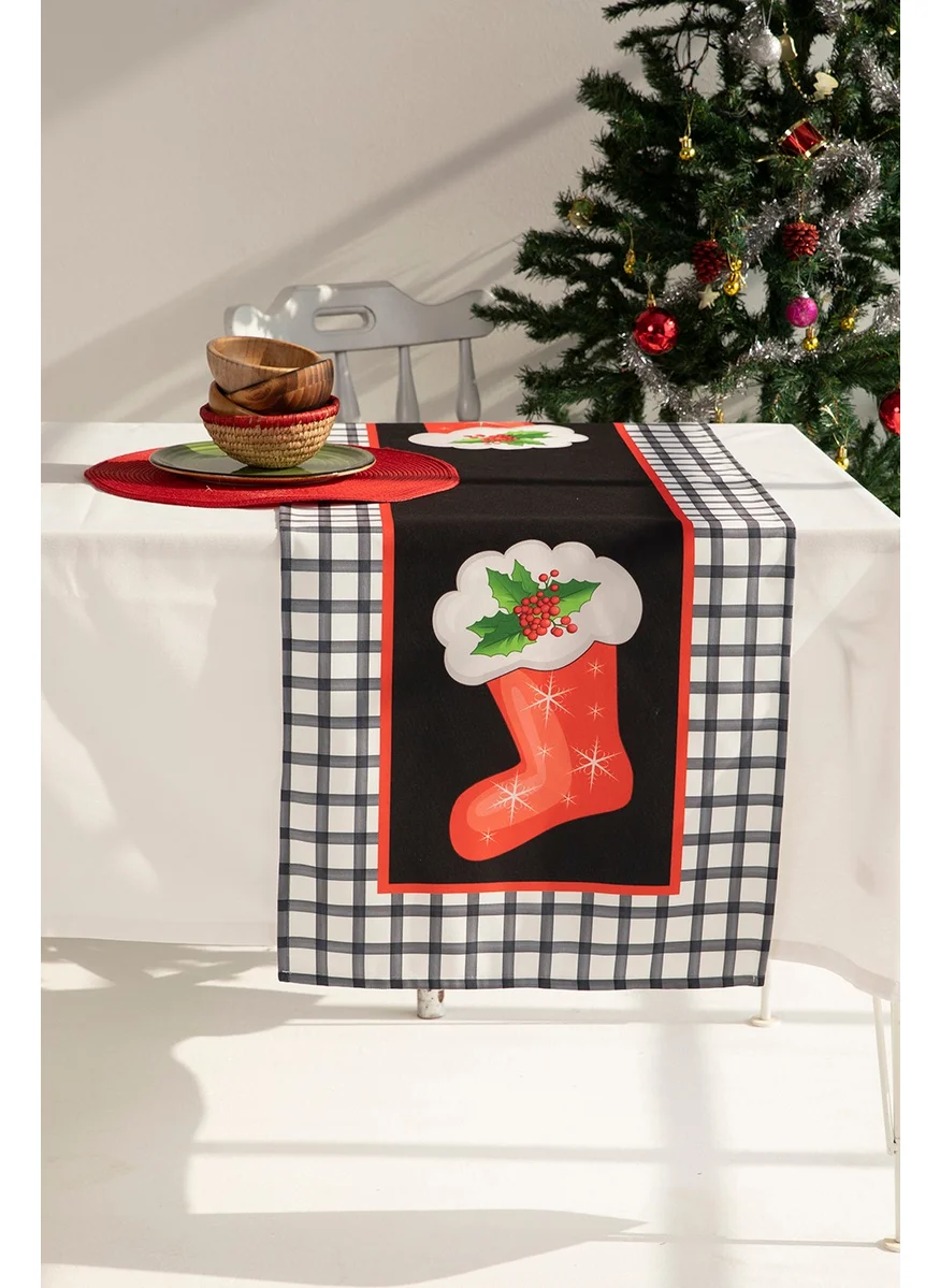 Ays Home Red Stocking New Year Runner