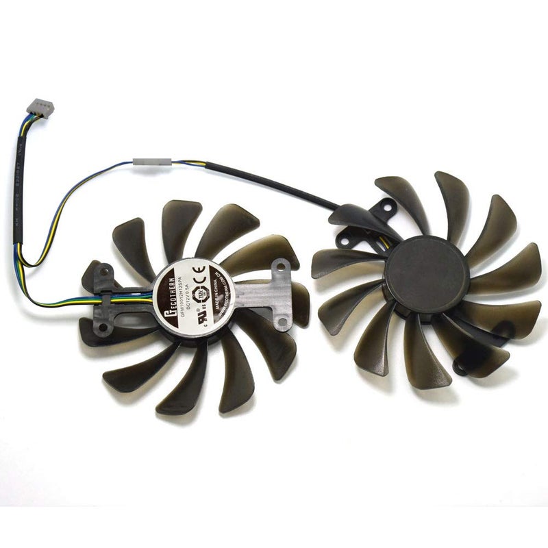inRobert GFM10012H12SPA 12V 0.5A 95mm 4Pin Video Card Fan Replacement for ZOTAC GTX 1080 AMP Edition Graphics Card - Image 1