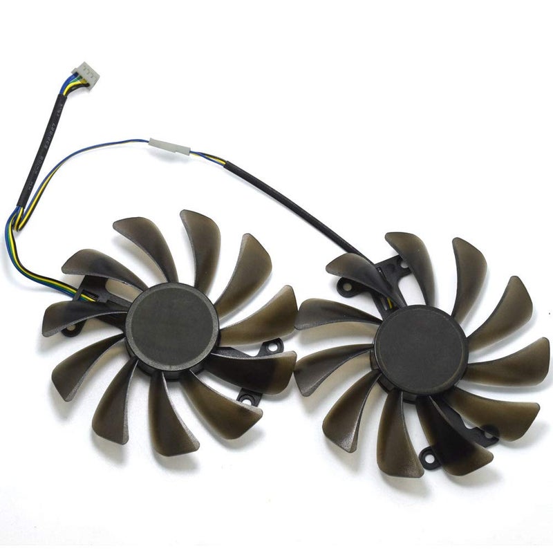 inRobert GFM10012H12SPA 12V 0.5A 95mm 4Pin Video Card Fan Replacement for ZOTAC GTX 1080 AMP Edition Graphics Card - Image 4