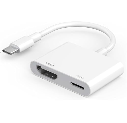 Wahbite Apple USBC to HDMI Adapter 4K240Hz for iPhone 15 16 17 MacBook Pro Air iPad Pro MFi Certified TypeC Digital AV HDMI 21 Cord Compatible with Samsung Galaxy S25 Switch 2 Pixelbook XPS - Image 1