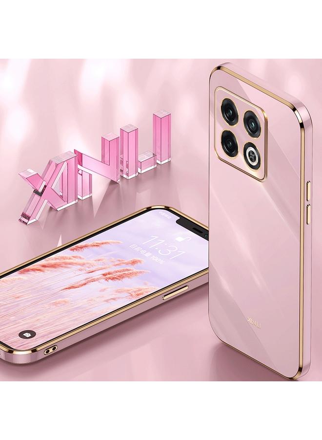 S-TOP Case For OnePlus 10 Pro XINLI Straight Edge 6D Electroplate TPU Phone Case - Image 3