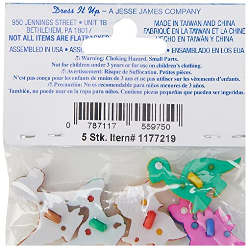 Dress It Up 7675 "Dino-Mite" Novelty Embellishments,Assorted - Image 4