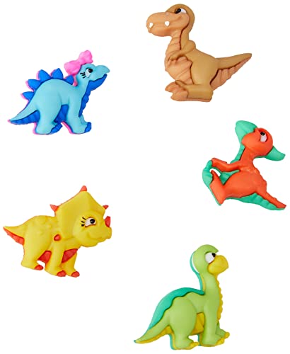 Dress It Up 7675 "Dino-Mite" Novelty Embellishments,Assorted - Image 2