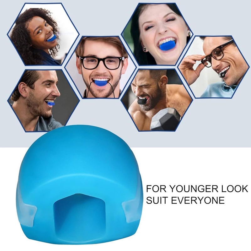 Generic Jawline Exerciser Premium Jawline Exerciser Tool for Men Highly Effective Jaw Line Shaper for Strengthening Toning Facial Muscles Multicolor Jawline Round Pack of 1  - Image 4