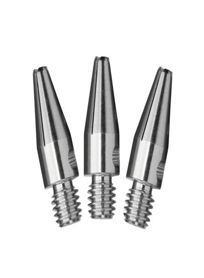 US Darts - Silver Aluminum Dart Shafts - 3 Sets (9 shafts), 2BA Mini (3/4 inch), + O'rings