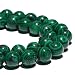 GRTBIZI 6mm Natural Green Malachite Gemstone Beads Polished Round Smooth Stone Beads for Bracelets Jewelry Making 15inch Loose Beads - Image 2