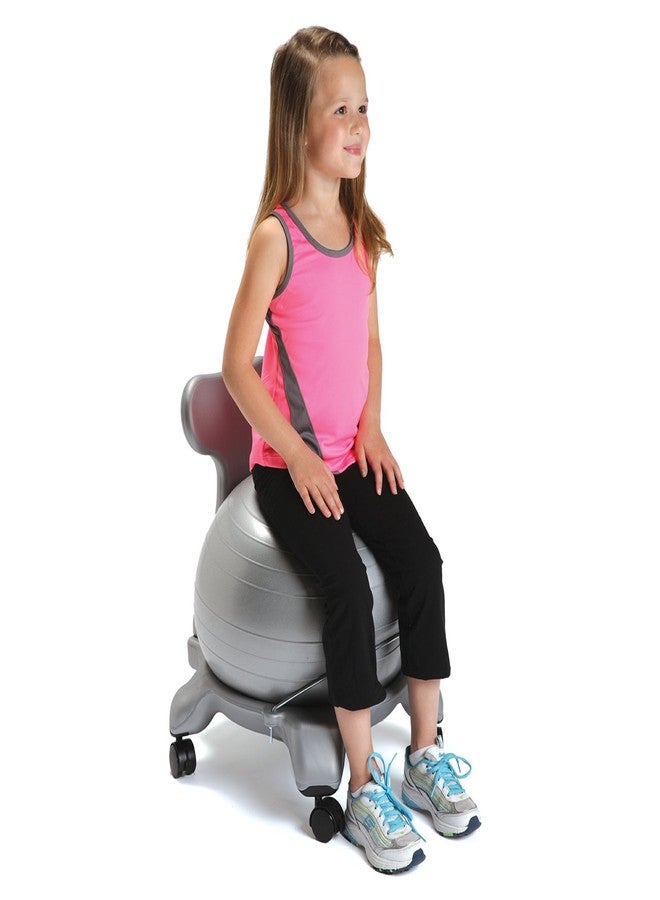 Aeromat Replacement Ball for Kids Ball Chair (Gray) - Image 3