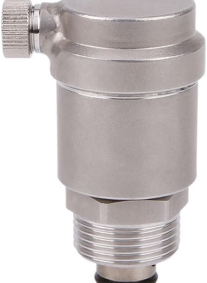 صمام العادم الأوتوماتيكي من الفولاذ المقاوم للصدأ مقاس 15 مللي متر مع وصلة خيطية لأنظمة السباكة وسخانات المياه الشمسية - Image 4