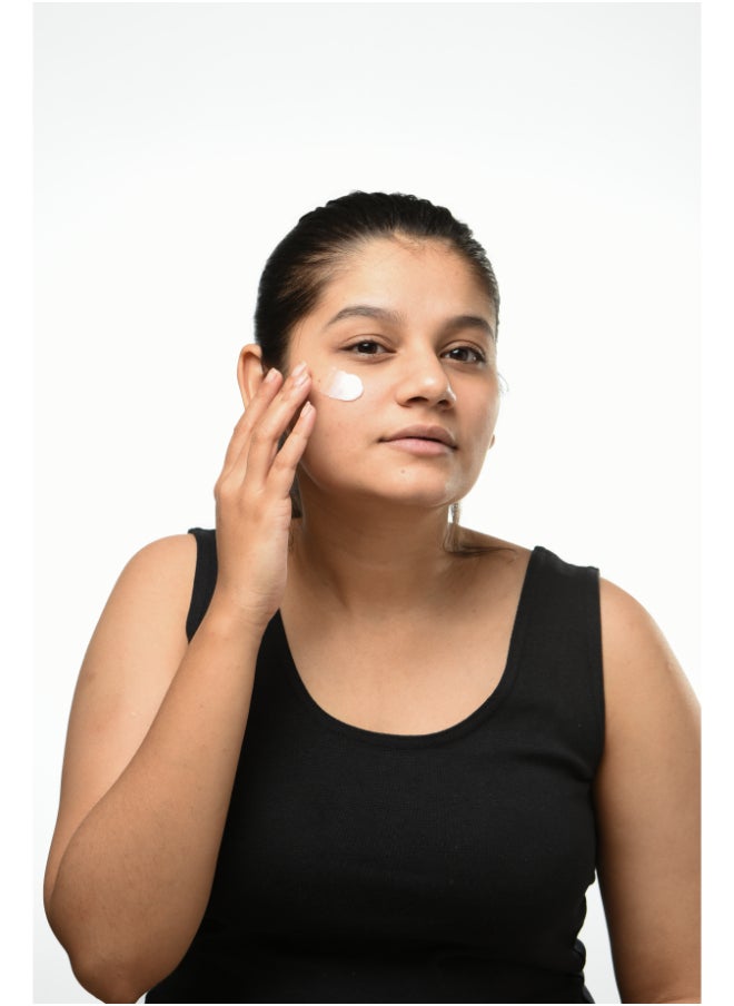 MINIMALIST Sepicalm 3% Face Moisturizing Cream for Oily, Acne Prone And Sensitive Skin With Oats | Lightweight, Non-comedogenic And Soothing | No Oily or Sticky Feel  - Image 3