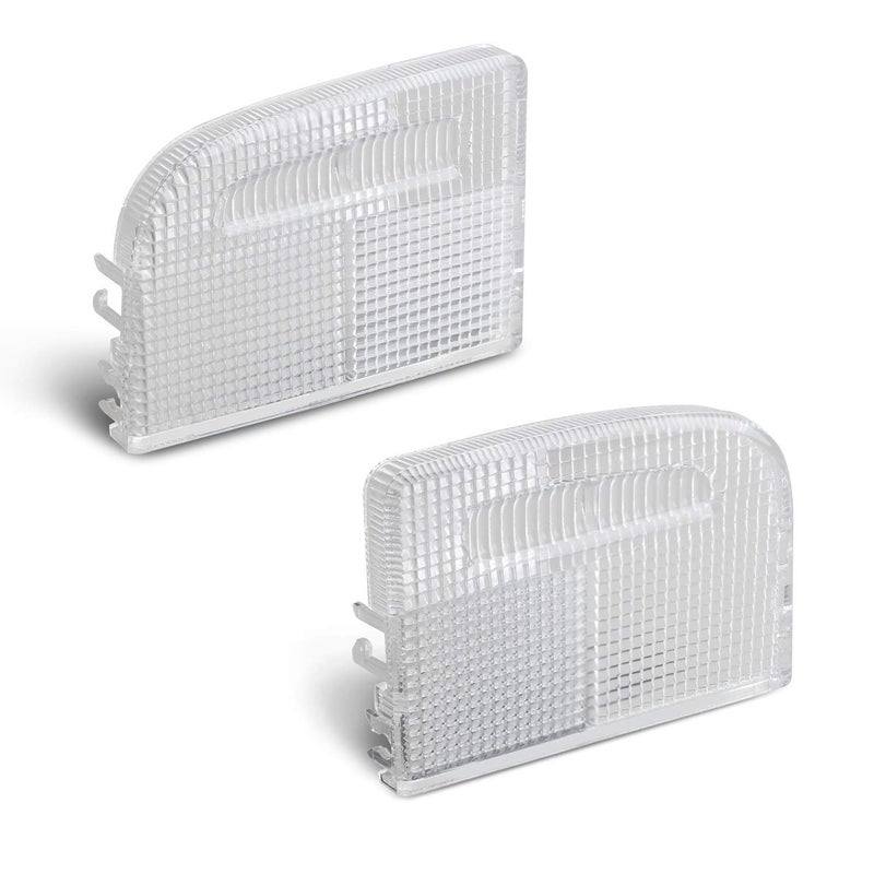 Interior Dome Light Cover Roof Map Light Lens 34401SDAA21 34402SDAA21 Right Left Side Compatible with Honda Accord Hybrid Civic Element Odyssey Pilot Ridgeline with Sunroof Only