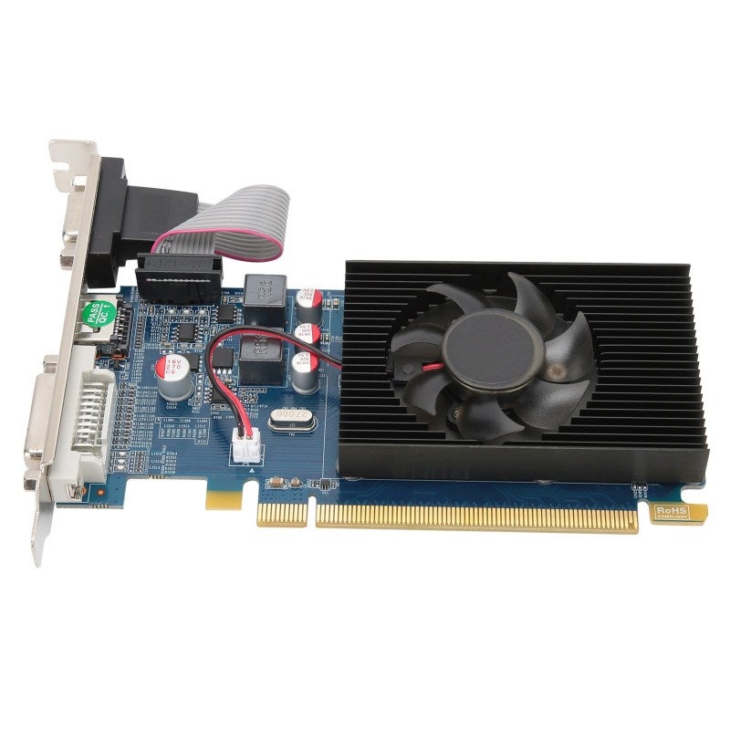 Radeon 64 Bit Graphics Card 2G DDR3 Desktop Video Card - PCI Express 3.0 Slot - Quiet Low Noise for Office and Multimedia - Image 2