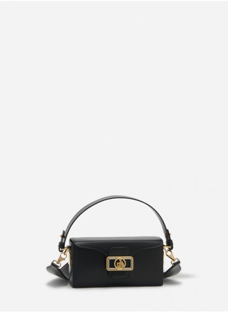 LANVIN PARIS Lanvin Nano Pencil Shiny Leather Shoulder Bag Black  - Image 1