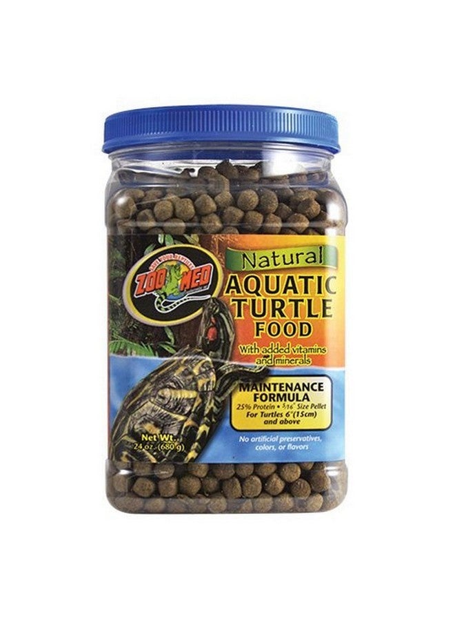 Zoo Med Natural Aquatic Turtle Food, Maintenance Formula, 24-Ounce - Image 1