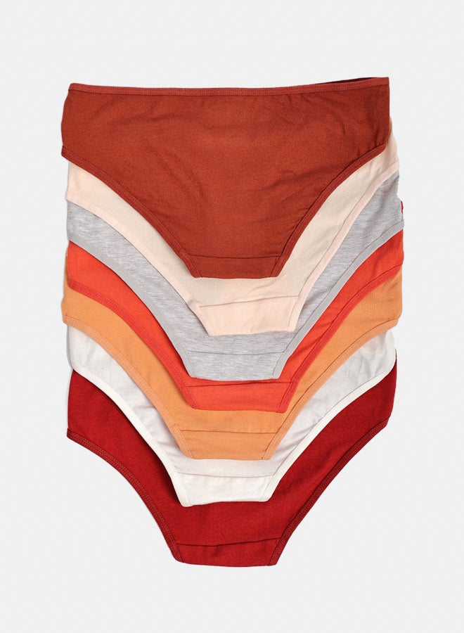 Carina Pack of 7 Colored Bikini Panties - Image 2