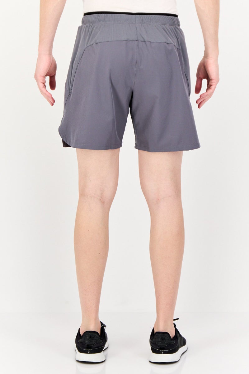 Reebok Men Sportswear Fit Strength 3,0 Training Shorts, Dark Grey - Image 3