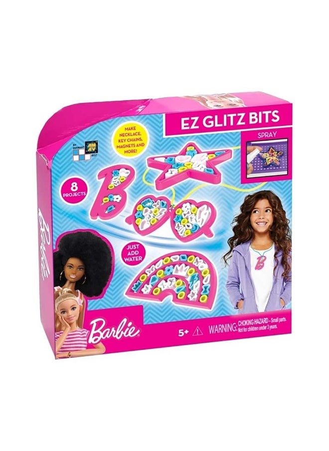 Barbie Barbie EZ Glitz Bits Jewelry & Key Chain Art Kit  - Image 1
