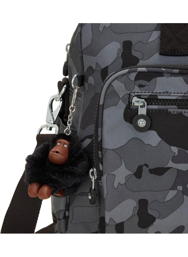 kipling حقيبة حفاضات كيبلينغ ألانّا المطبوعة بتصميم كامو ضبابي - Image 5