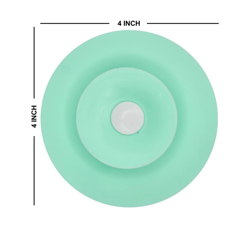 Glan سدادة حوض GLAN سيليكون لسد حوض الاستحمام وسدادة حوض المطبخ وصرف المياه (متعدد الألوان) - Image 2