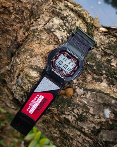 DAVILANE Replacement Watch Band Strap for Casio Mens G-Shock GD-100/GD-120/GA-100/GA-110/GA-150 Upgraded Buckles 16MM Nylon Watch Band （Package Included: 2 X Casio Watch Bands） - Image 2