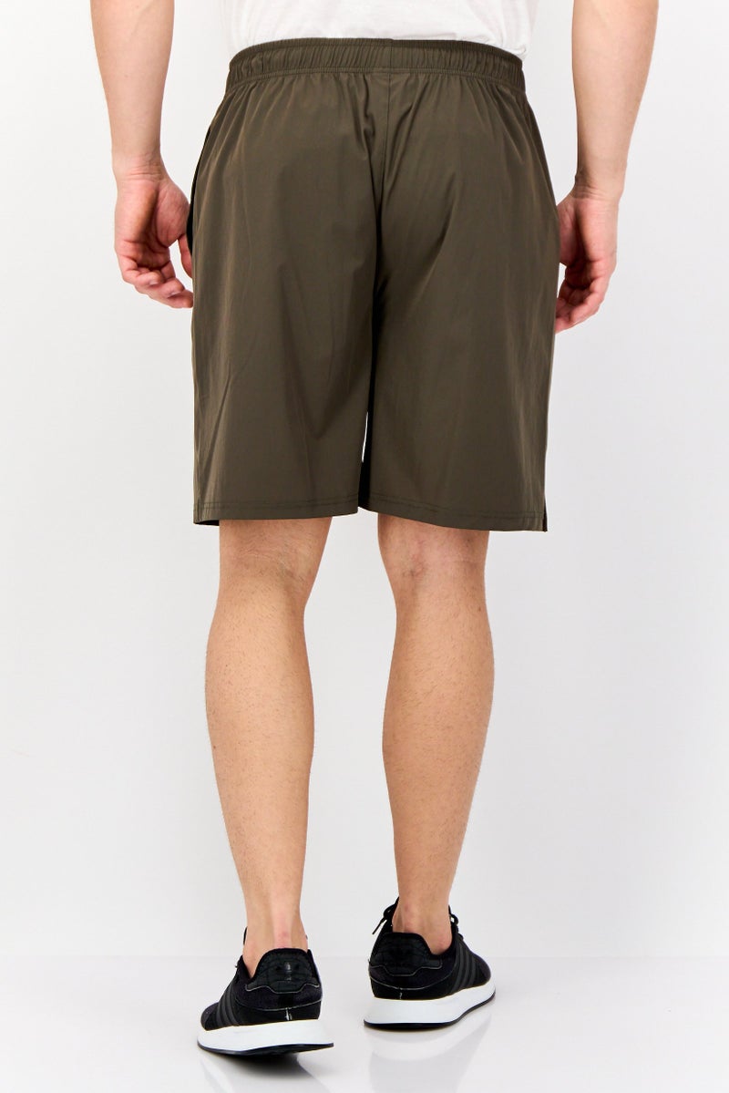 RBX Men Sportswear Fit Drawstring Outdoor Shorts, Olive  - Image 4