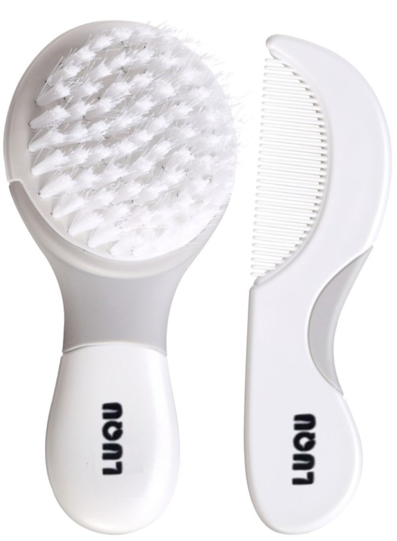 لوكو طقم فرشاة و مشط للأطفال و علبة بودرة للأطفال - Image 2