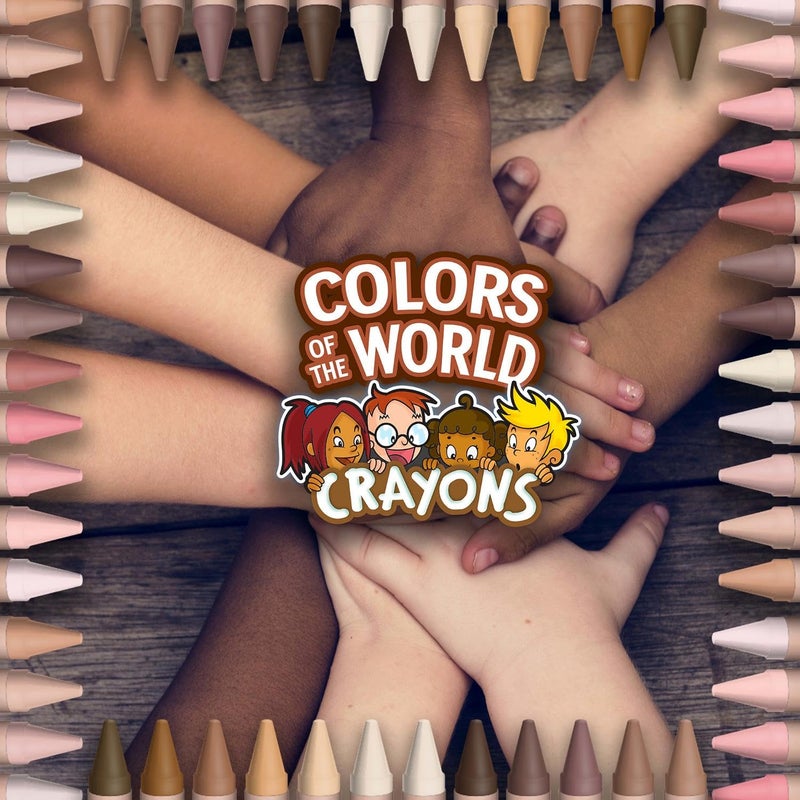 Crayola Bulk Crayon Set, Colors of The World, Multicultural Crayons, School Supplies, 6 Sets of 24 Colors - Image 5