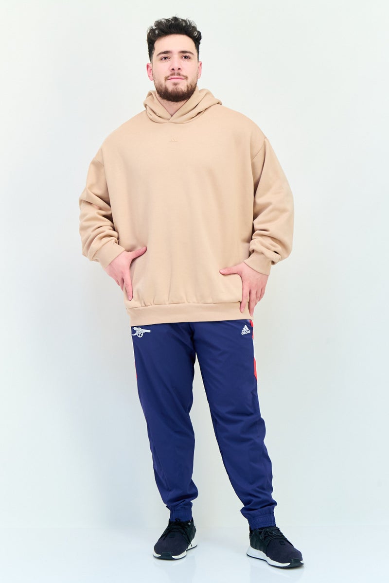 Adidas Men Sportswear Fit Long Sleeve Outdoor Sweatshirt, Peach  - Image 4