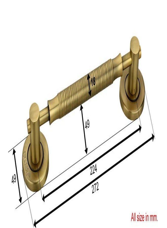 FAST DH103S Brass Antique Finish Premium Stainless Steel Main Door Handle, Door Handle, Pull Handle - Pack of 1 Pc (12 Inch) - Image 2