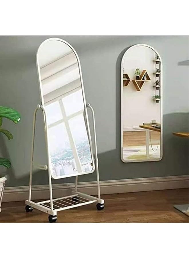 إيه تي إم مرآة زينة كاملة الطول مع حامل مقاس 120×36 سم  - Image 3